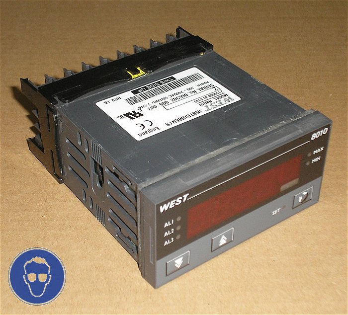 hq Einbaumessgerät Temperaturanzeiger Anzeiger 100-240V AC West Instruments N8010