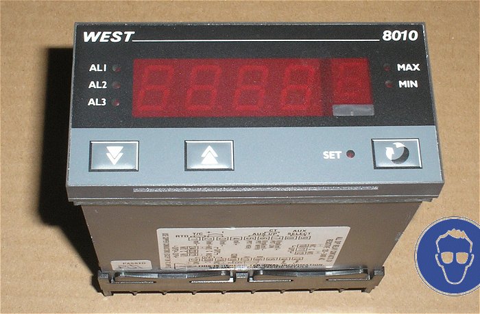 hq1 Einbaumessgerät Temperaturanzeiger Anzeiger 100-240V AC West Instruments N8010
