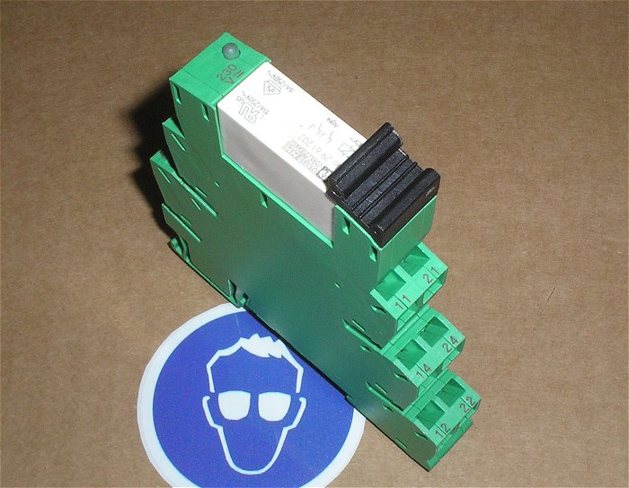 hq1 5x Relais 110V DC Phoenix Contact 2961202 + Sockel PLC-BSP-230UC 21-21 2912484