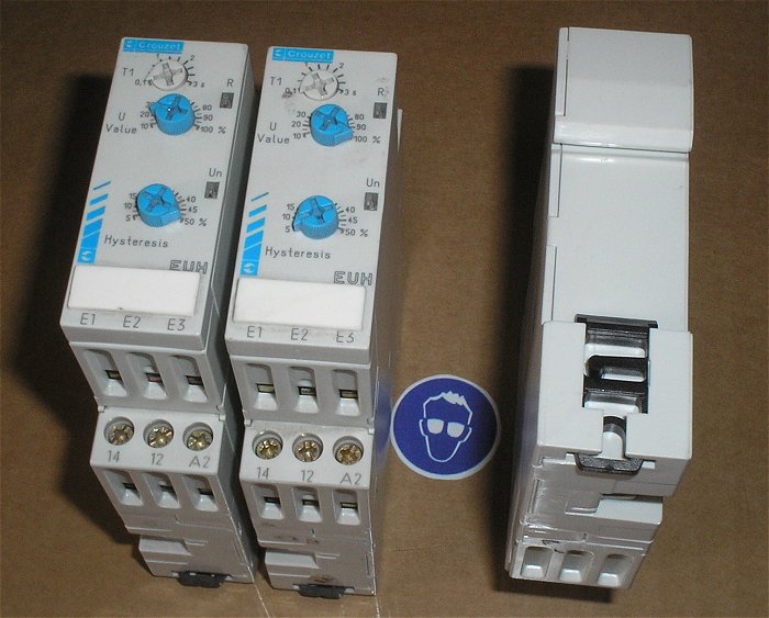 hq1 Spannungsrelais 15-600V AC DC Crouzet EUH 84872031 EAN 3593150012551