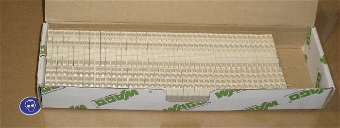 hq1 ca 44x Klemme Reihenklemme Schirm 4mm² Wago 282-582 EAN 4044918512022