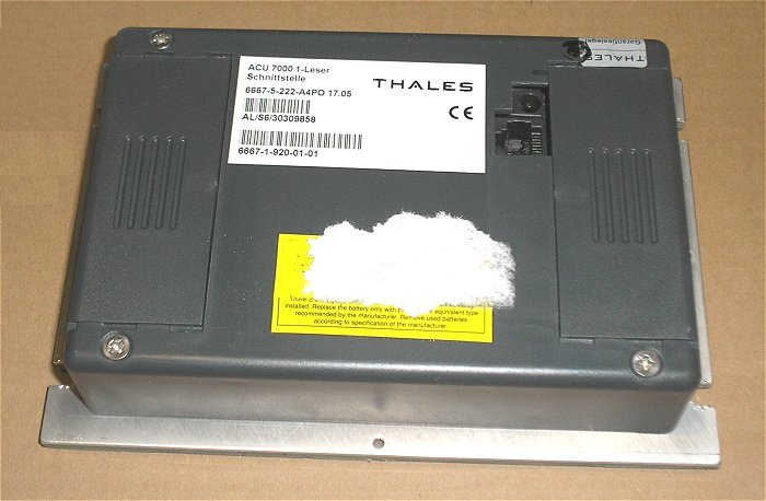 hq2 1x Hypercom Thales ACU 7000 oder APU 7900 Edelstahl Tastatur Keba Bezahlmodul