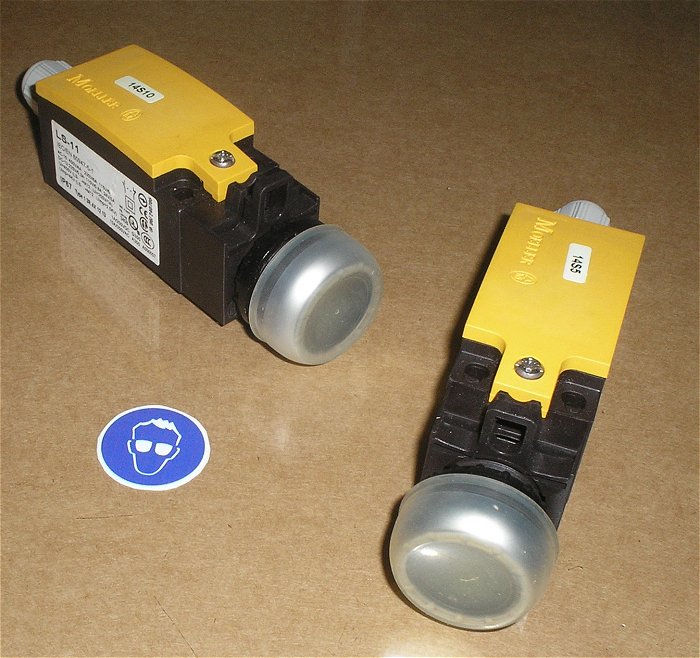 hq 2x Taster Drucktaster 1S1Ö spritzwassergeschützt Moeller LS-11