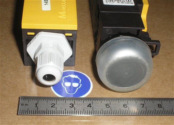 hq3 2x Taster Drucktaster 1S1Ö spritzwassergeschützt Moeller LS-11
