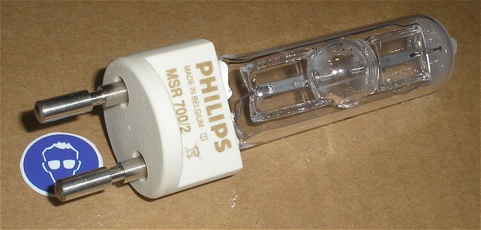 hq1 Leuchtmittel 700W Watt Philips MSR 700 2 G22 200297 EAN 8711500200297