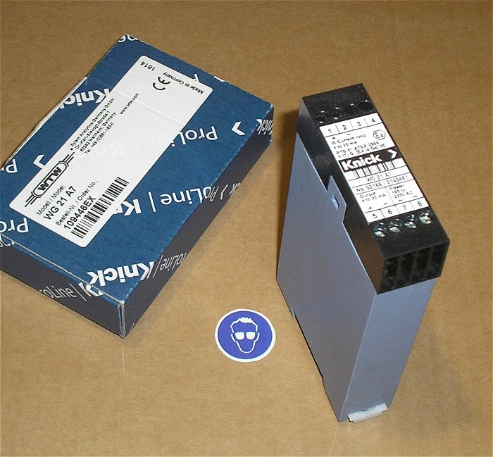 hq Trennverstärker Repeater 230V Volt AC 4-20mA Knick WG21 A7