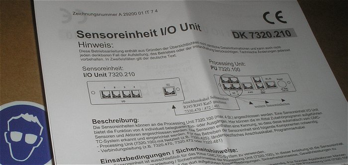 hq4 Box Sensoreinheit I O Unit 24V DC RJ45 Rittal CMC-TC DK 7320.210