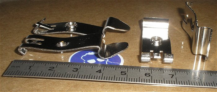 hq2 4x Clip für Hutschiene 35mm Weidmüller FM 5 TS35 EAN 4008190152949