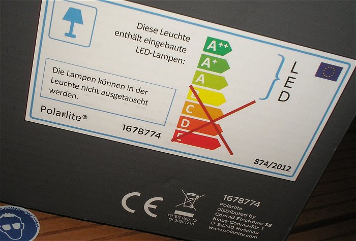 hq4 2x LED Lichterkette mit 8 Lampen + Netzteil 230V AC Polarlite 1678774 EAN 4053199545247