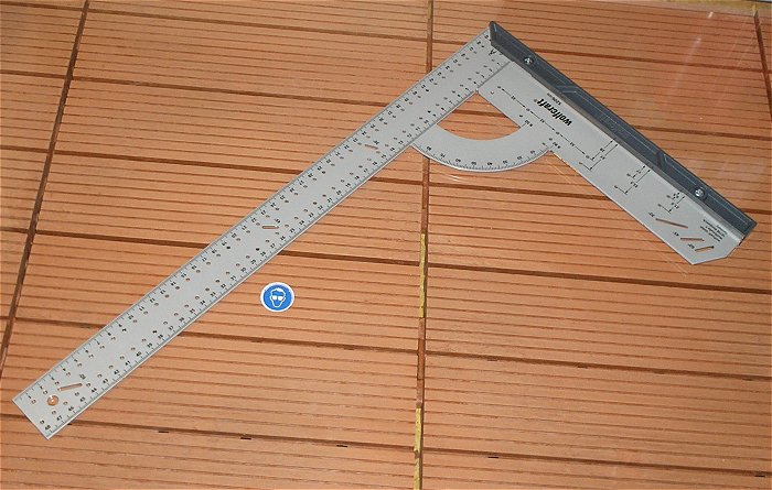 hq1 Winkel Anschlagwinkel Tischlerwinkel 50cm Stahl Wolfcraft 5206 5206000 EAN 4006885520608