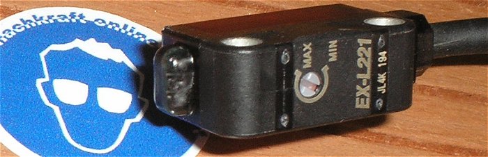 hq2 Laser Lichttaster Lichtschranke 12-24V DC Panasonic EX-L221 UEXL221 0000-0014-34V