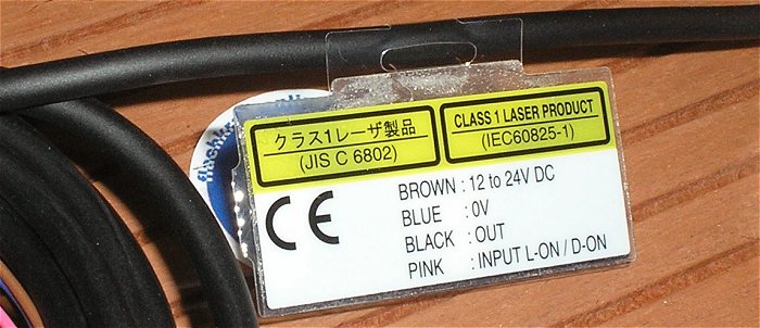 hq5 Laser Lichttaster Lichtschranke 12-24V DC Panasonic EX-L221 UEXL221 0000-0014-34V