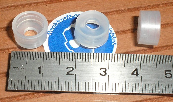 hq1 100x Kragenscheiben Schraubenrosetten für 5mm Tehalit M5164
