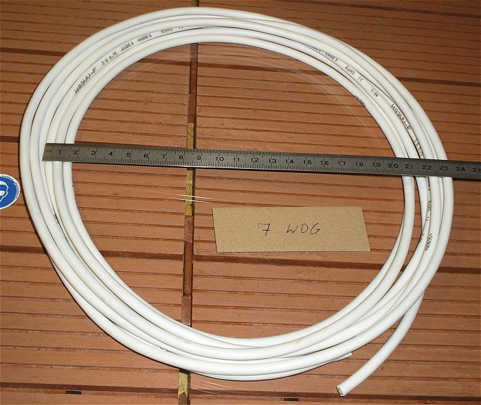 hq2 ca 5m Leitung H03VV-F 3G0,75 WH weiß Lapp Kabel 49900068 EAN 4044776500247