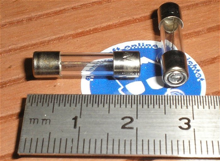 hq1 10x Glassicherung G-Sicherungseinsätze 5x20 mm 6,3A Ampere träge Eska 522.500 522500