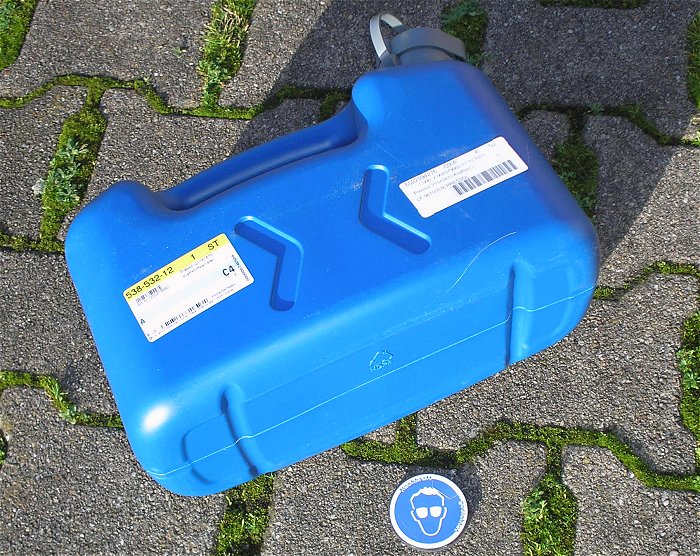 hq1 Universal Kanister blau 5l Liter ohne Einfüllstutzen Pressol 21141870 EAN 4103810424533
