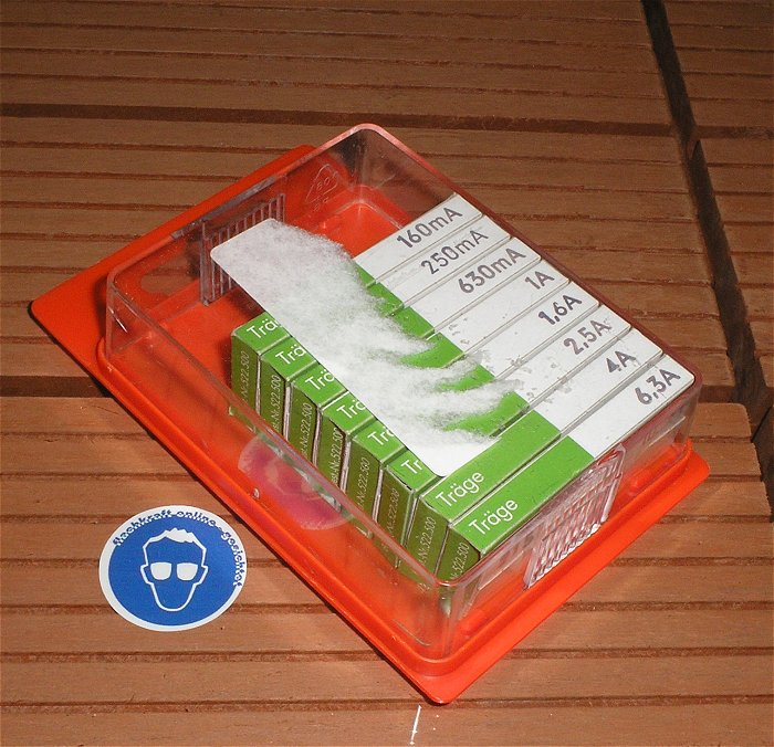 hq Glassicherungen G-Sicherungseinsätze 5x20 unvollständig Eska 533149 EAN 4016138069945