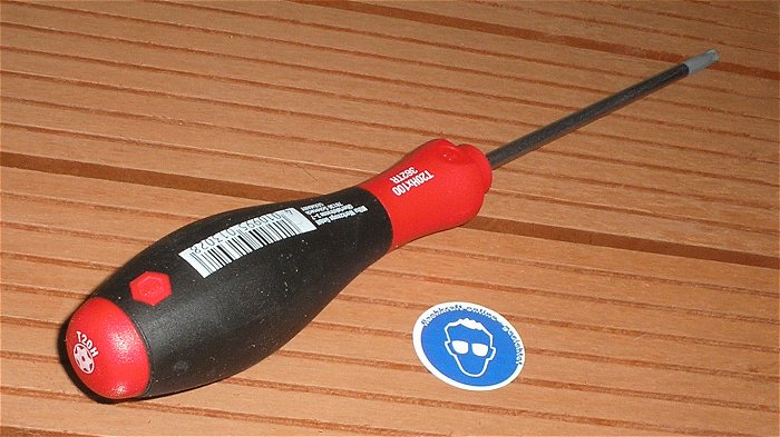 hq1 Schraubendreher Torx T20H x 100 Wiha 362TR EAN 4010995013028