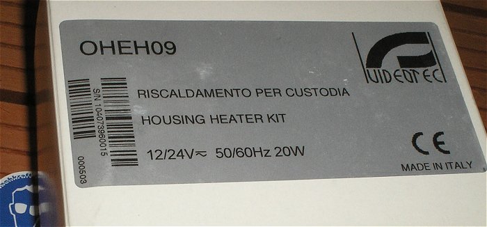 hq8 Heizungs-Kit24VAC VCH994-24 Heizung 12V-24V AC DC 20W Videotec OHEH09 Siemens VCH400
