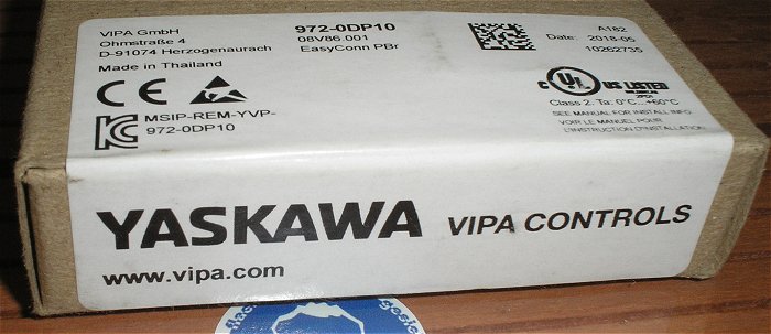hq3 Stecker Steckverbinder Yaskawa Vipa Controls 972-0DP10 EasyConn PBr 08V86.001