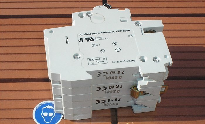 hq1 Leitungsschutzschalter LS Automat Sicherung K10 A Ampere 3polig ABB S273