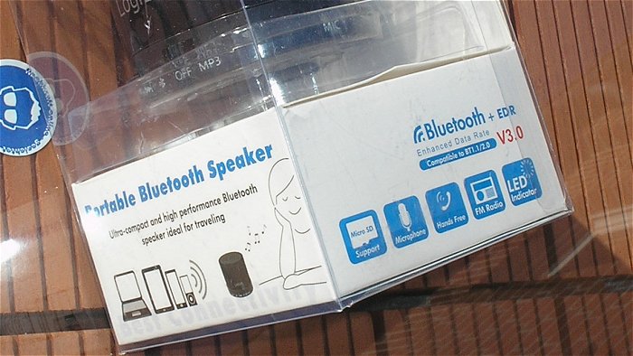 hq4 Bluetooth Lautsprecher Speaker Motorola Sonic Play+ 275 SP007 BK EAN 5012786803145