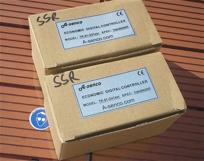 hq7 Temperaturregler LED Display 85-230V AC DC SSR Ausgang A-Senco TR-81-G41ssr