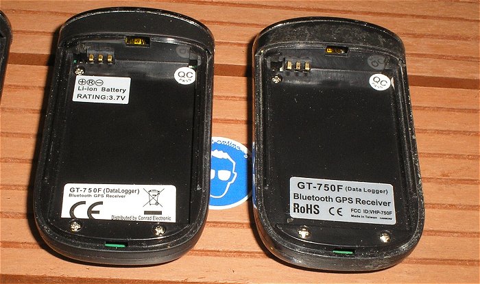 hq4 3x GPS Datalogger Datenlogger Tracker USB BT für Li-Ion Akku Canmore GT-750F