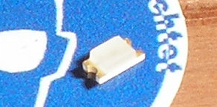 hq2 ca 100 Stück Chip-LED blau 3.4V 20 mA SMD 1206 Broadcom HSMR-C150 EAN 2050000588730