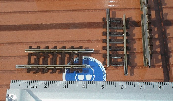 hq3 Schiene Gleis ohne Bettung gerade 33,6 mm Spur N Fleischmann 22206 EAN 9005033222062