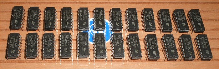 hq2 2x IC Vierfach OR Gate Oder Gatter DIP 14 STMicroelectronics HCF4071BE W99050207