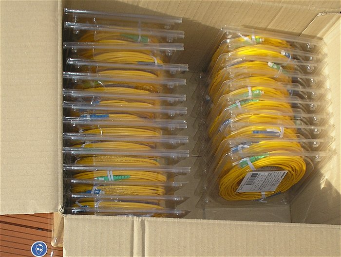 hq3 Glasfaserkabel Fiber Optic LWL Leitung 10m Jonhon 14130365 LH-ASC-SC-S3-L10