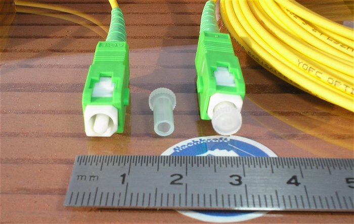 hq5 Glasfaserkabel Fiber Optic LWL Leitung 10m Jonhon 14130365 LH-ASC-SC-S3-L10