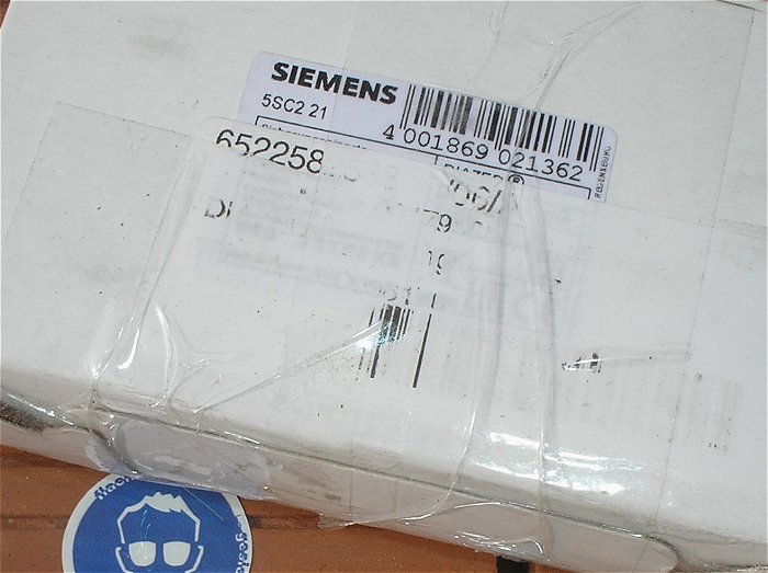 hq3 3x Sicherungseinsatz Diazed 100A 500V Siemens 5SC221 EAN 4001869021362