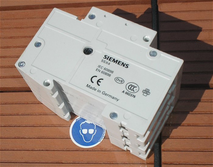 hq2 Leitungsschutzschalter LS Automat Sicherung B16 A Ampere 3polig Siemens 5SX43