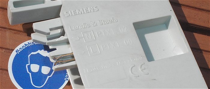 hq3 2x SPS Baugruppe Modul Netzklemmenblock Siemens Landis Staefa PTX1.00