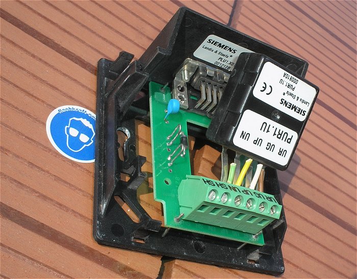hq3 SPS Baugruppe Anschlußdose Sub-D 9polig Siemens Landis Staefa PLU1. X01 PUR1.1U
