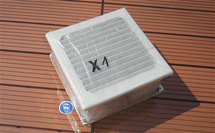 hq3 1x Austrittsfilter Gehäuse ca 150mm 15cm Lüftergitter Lüftungsgitter Filtermatte