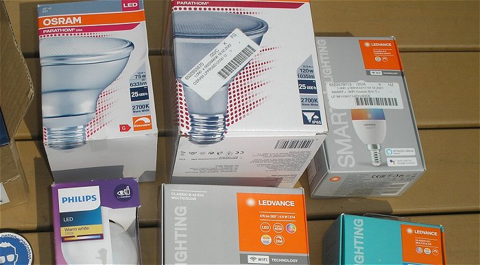 hq1 Posten u.a. LED PAR Leuchtmittel E27 Osram Ledvance Smart+ Philips Müller Licht 