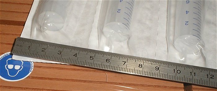 hq2 10 Stück Einmal Spritzen 10ml(12ml) Dosieren Braun Norm-Ject Luer Solo NJ-4606108 