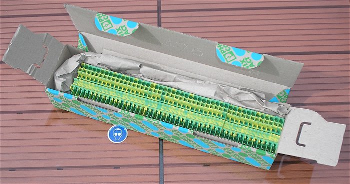 hq1 ca 47 Klemmen Schutzleiter 2,5mm² Phoenix Contact ST2,5 1P PE 3040025  EAN 4017918832629