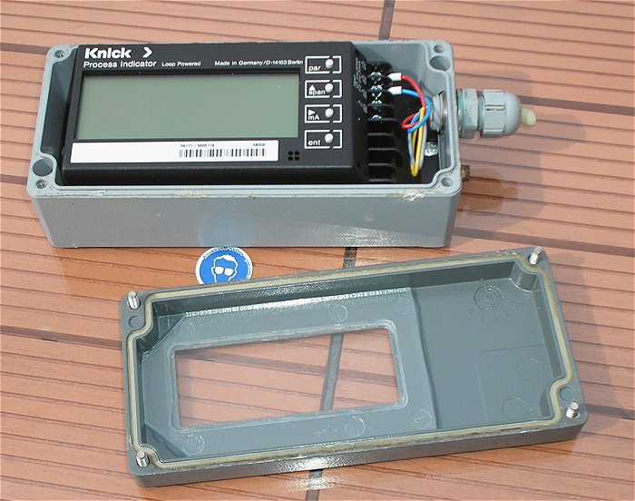hq3 Prozess Anzeiger 4-20mA LCD Digital Process Indicator Loop Powered Knick 830R 