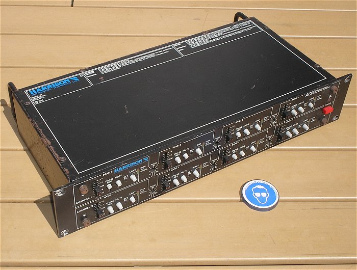 hq Frequenzweiche Stereo 4 Kanal State variable active Crossover Harrison AC600 