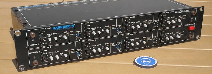 hq1 Frequenzweiche Stereo 4 Kanal State variable active Crossover Harrison AC600 