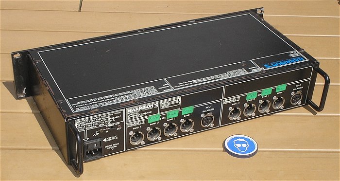 hq4 Frequenzweiche Stereo 4 Kanal State variable active Crossover Harrison AC600 