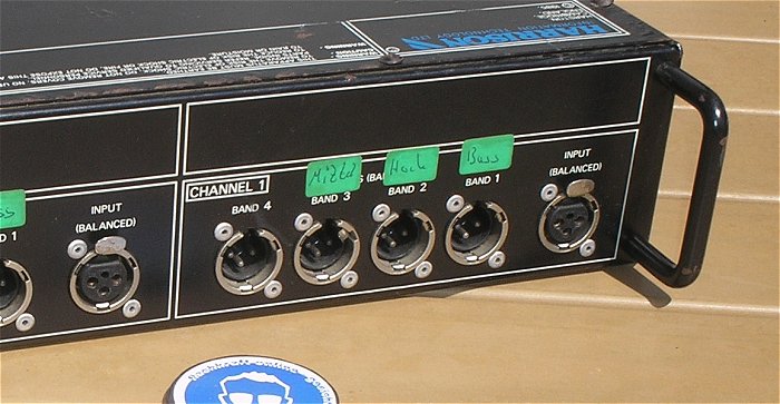hq6 Frequenzweiche Stereo 4 Kanal State variable active Crossover Harrison AC600 