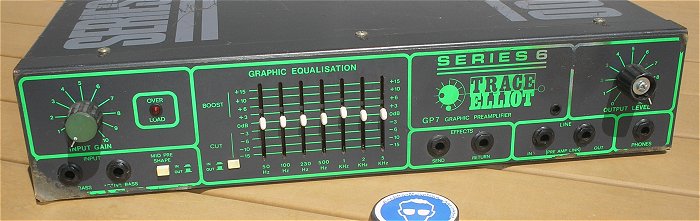 hq1 Bass Verstärker Endstufe Graphic Preamplifier Equalizer Trace Elliot Series 6 AH 100 