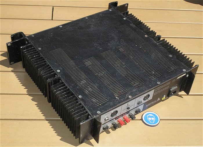 hq2 Audio PA Verstärker Endstufe Power Amplifier Stereo Mono Samick SMP-4000 