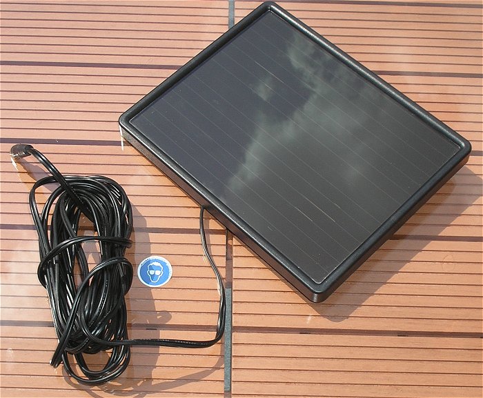 hq Solarmodul Solarzelle Solarpanel ca 21x17cm ca 5,5V 500mA Brennenstuhl 