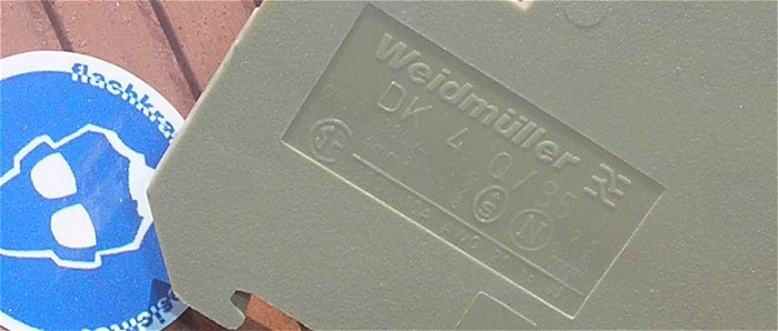 hq3 ca 95x Klemme Reihenklemmen Doppelstock 4mm² Weidmüller DK 4Q 35 059016